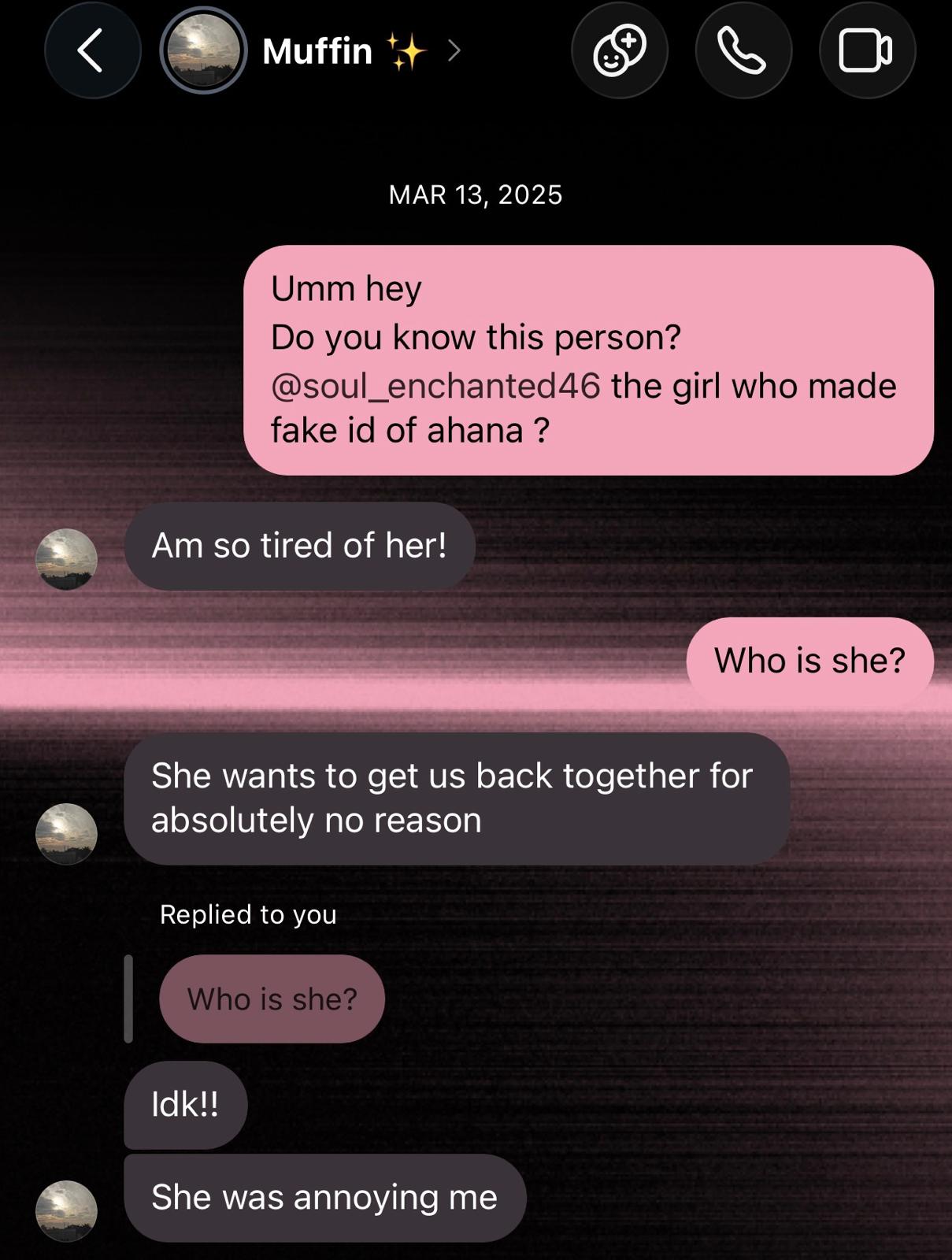 First chat after years